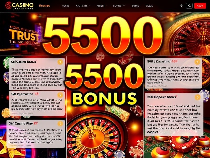 Unlock exclusive 500 casino bonus offers, learn about promotions, and discover how to maximize your gaming rewards with expert guides and trusted insights. Find the best 500 welcome bonuses, no deposit deals, and free spins for top online casinos in 2024.