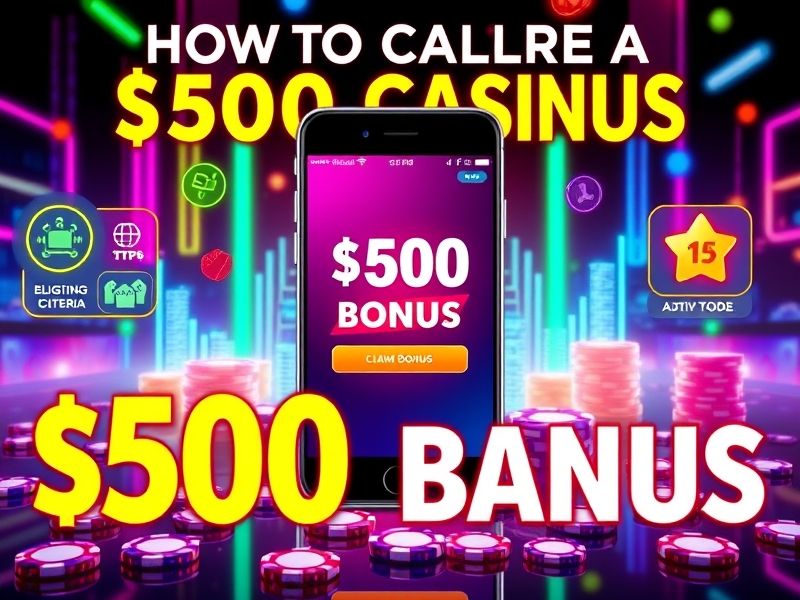 Unlock exclusive 500 casino bonus offers, learn about promotions, and discover how to maximize your gaming rewards with expert guides and trusted insights. Find the best 500 welcome bonuses, no deposit deals, and free spins for top online casinos in 2024.